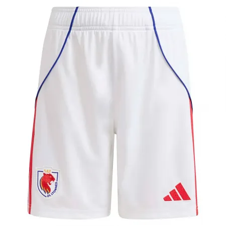 아디다스 올림피크 De Lyon 25/26 우먼 팀 홈 주니어 반바지 5142157328
