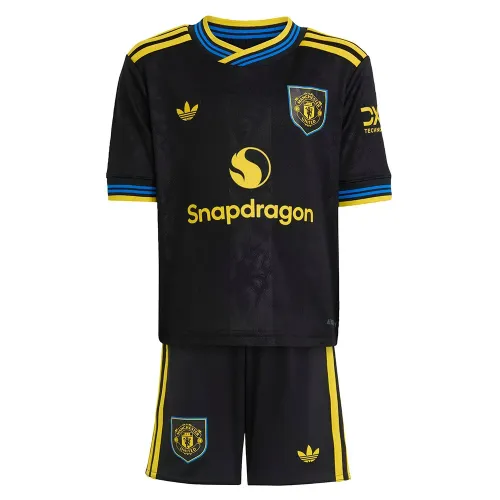 아디다스 Manchester United 25/26 Mini Third 주니어 세트 5142170572