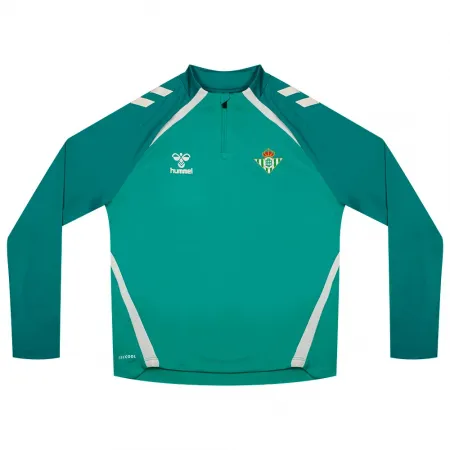 험멜 Real Betis 25/26 Lead 2.0 주니어 하프 지퍼 스웨트셔츠 5142337433