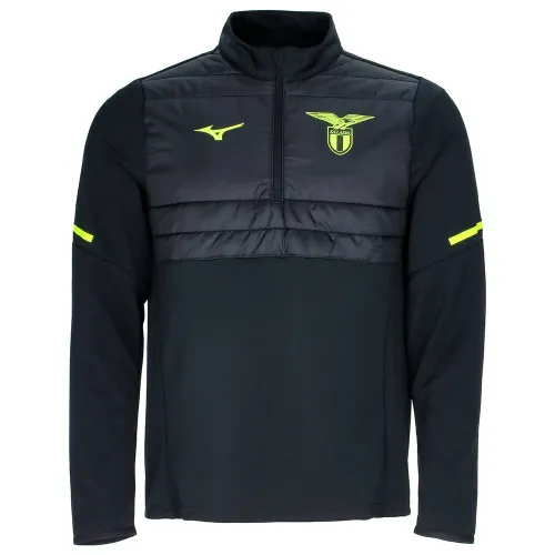 미즈노 Lazio 25/26 미드 레이어 하이브리드 훈련 하프 지퍼 스웨트셔츠 5142409512