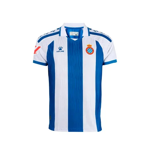 켈미 RCD Espanyol 25/26 Replica 홈 주니어 반팔 티셔츠 5142423057