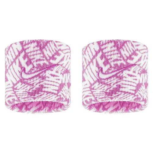 나이키 드라이핏 Swoosh Classic Printed 손목밴드 2 팩 5142517910