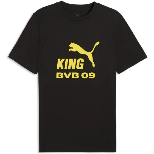 푸마 BVB 보루시아 도르트문트 킹 로고 반팔 티셔츠 5142669771
