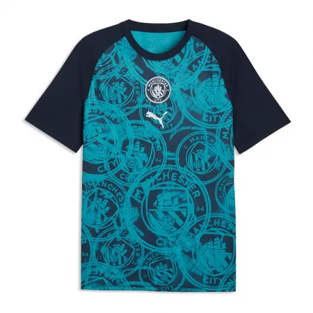 푸마 맨체스터 City FC 25/26 프리매치 반팔 티셔츠 5142669829