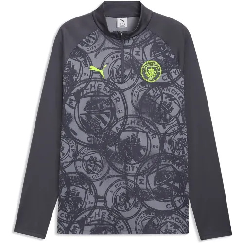 푸마 맨체스터 시티 FC 25/26 프리매치 긴팔 티셔츠 5142669830