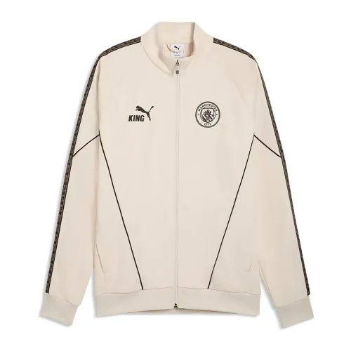 푸마 맨체스터 시티 FC 킹 앤섬 풀지퍼 스웨트셔츠 5142669853