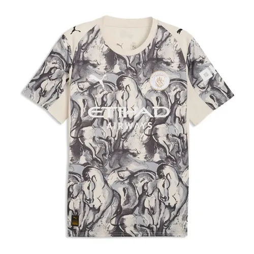 푸마 맨체스터 시티 FC Year Of The Horse 레플리카 반팔 티셔츠 5142669865