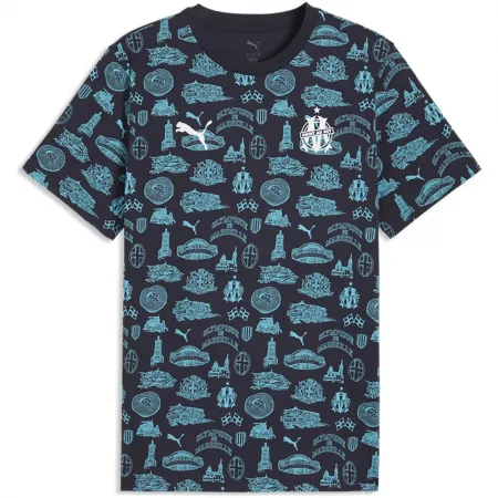 푸마 올림피크 마르세유 Ftbl컬쳐 Aop 반팔 티셔츠 5142669907