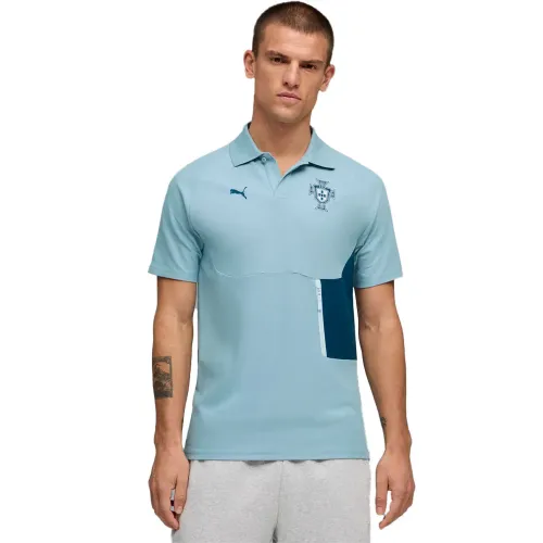 푸마 포르투갈 25/26 Tech 여행 반팔 폴로 셔츠 5142669988