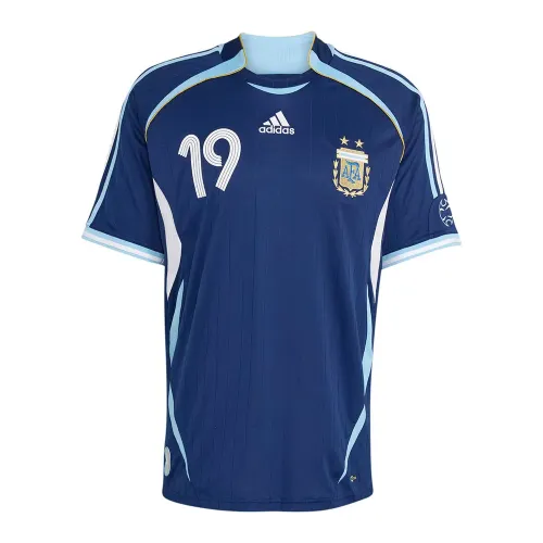 아디다스 Argentina Away 2006 메시 반팔 티셔츠 5142680598