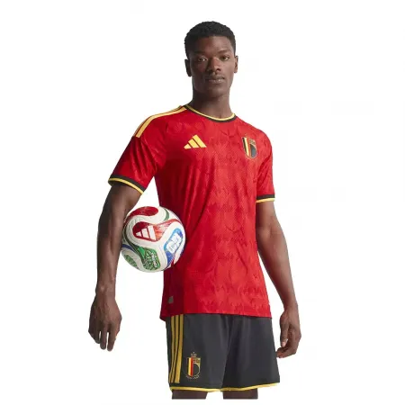 아디다스 벨기에 26/27 어센틱 홈 반팔 티셔츠 5142680695