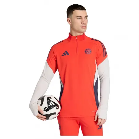 아디다스 FC 바이에른 무니치 25/26 Tiro 컴퍼티션 훈련 하프 지퍼 스웨트셔츠 5142681156