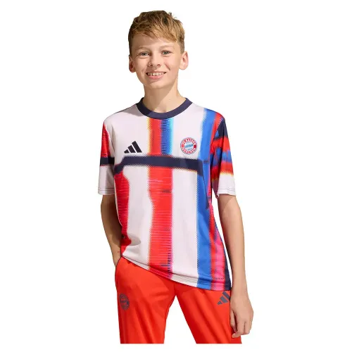 아디다스 FC Bayern 무니치 26/27 프리매치 주니어 반팔 티셔츠 5142681166