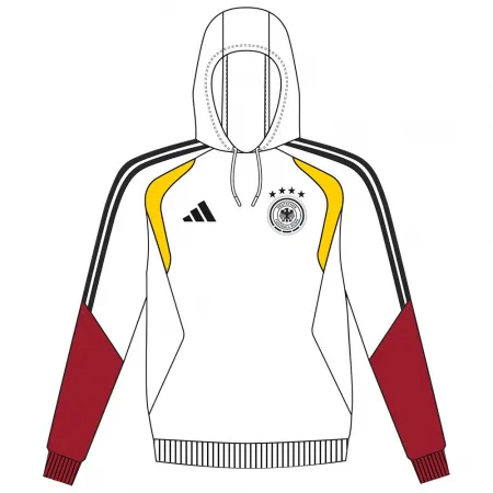 아디다스 독일 26/27 Tiro 스웨트 후드티 5142681280