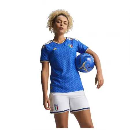 아디다스 이탈리아 26/27 어센틱 홈 여성 반팔 티셔츠 5142681405