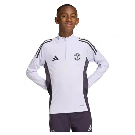 아디다스 맨체스터 유나이트드 25/26 Tiro 컴퍼티션 Slim 훈련 주니어 하프 지퍼 스웨트셔츠 5142681540
