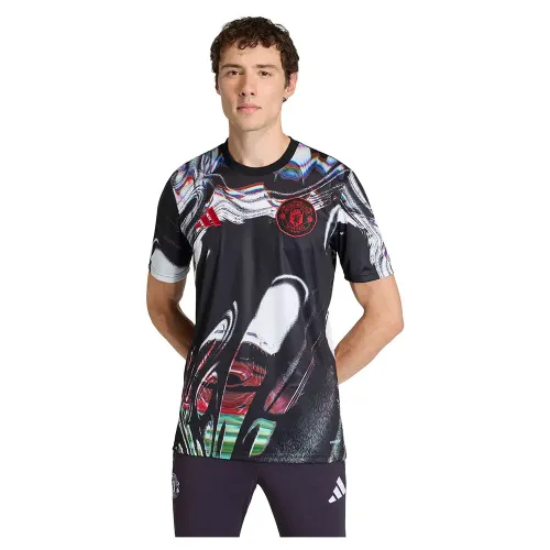 아디다스 Manchester United 25/26 프리매치 반팔 티셔츠 5142681569