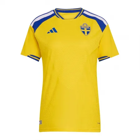 아디다스 스웨덴 26/27 어센틱 홈 여성 반팔 티셔츠 5142682008