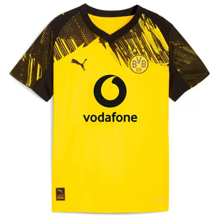 푸마 BVB 보루시아 도르트문트 25/26 레플리카 주니어 홈 반팔 티셔츠 5142918111