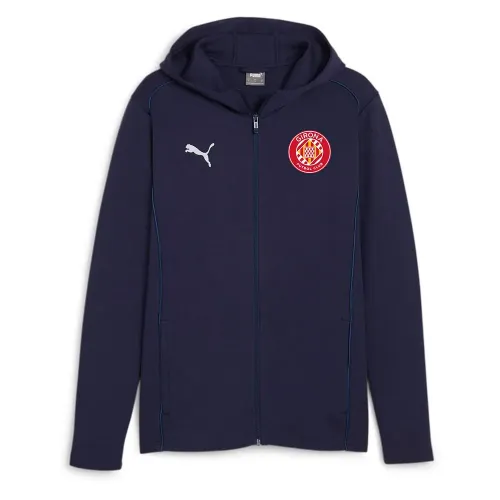 푸마 Girona FC 25/26 TeamFINAL Casual 풀지퍼 스웨트셔츠 5142918213