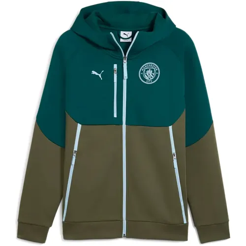 푸마 Manchester City FC Tech 풀지퍼 스웨트셔츠 5142918236