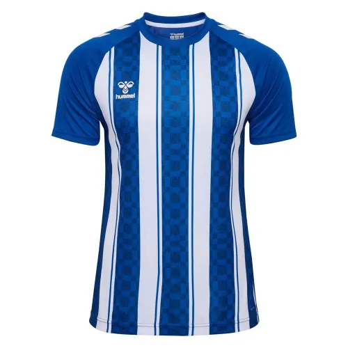 험멜 매치 스트라이프드 반팔 티셔츠 5142977868