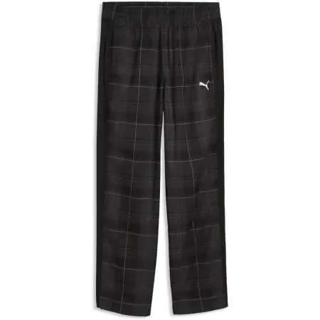 푸마 T7 Relaxed Tartan 우븐 Op 운동복 바지 5143158404
