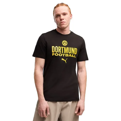 푸마 BVB 보루시아 도르트문트 컬쳐 반팔 티셔츠 5143193992