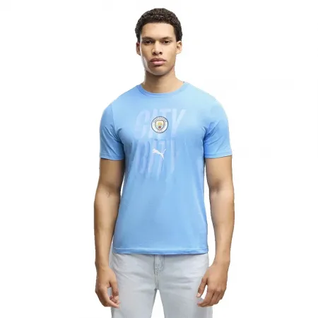 푸마 맨체스터 시티 FC 컬쳐 반팔 티셔츠 5143194131