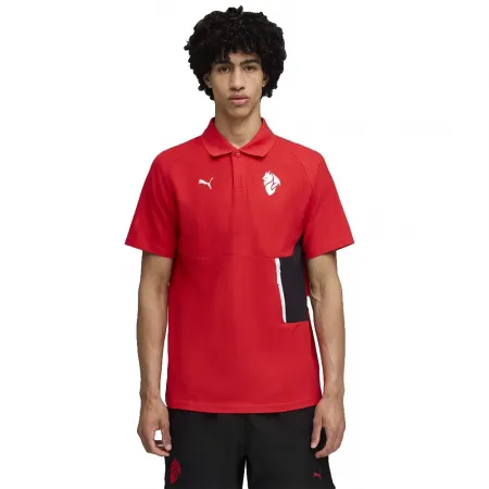 푸마 AC 밀란 25/26 테크 반팔 폴로 셔츠 5143357072