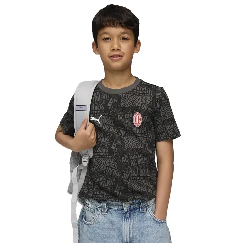푸마 AC 밀란 Aop JR 반팔 티셔츠 5143357078