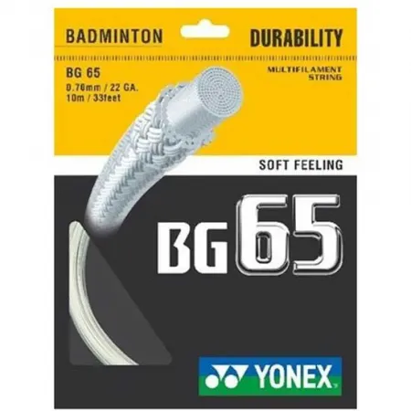요넥스 BG 65 10 m 배드민턴 단일 스트링 6137646541