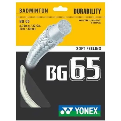 요넥스 BG 65 10 m 배드민턴 단일 스트링 6137646541