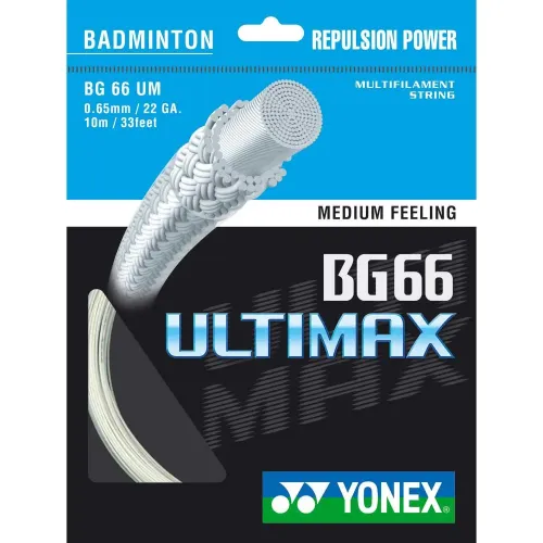 요넥스 BG 66 Ultimax 10 m 배드민턴 단일 스트링 6137646544