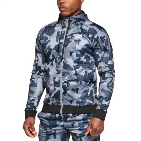 LEONE1947 Camo 풀지퍼 스웨트셔츠 6137738510