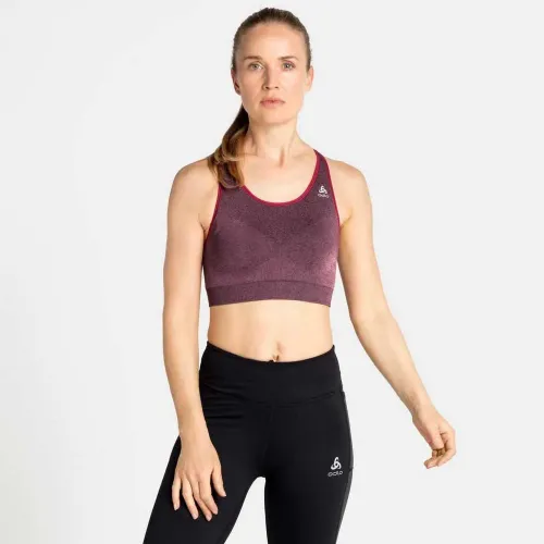 오들로 Seamless Ceramicool 미디엄 임팩트 스포츠 브라 6138222278