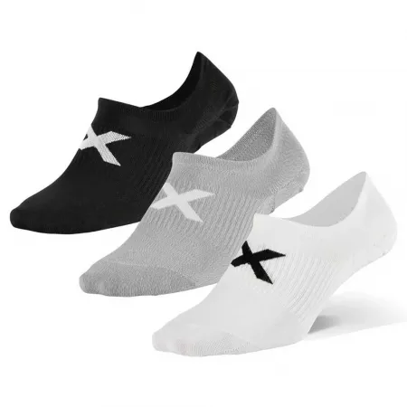 2XU Invisible 반바지 양말 3 켤레 6138491443