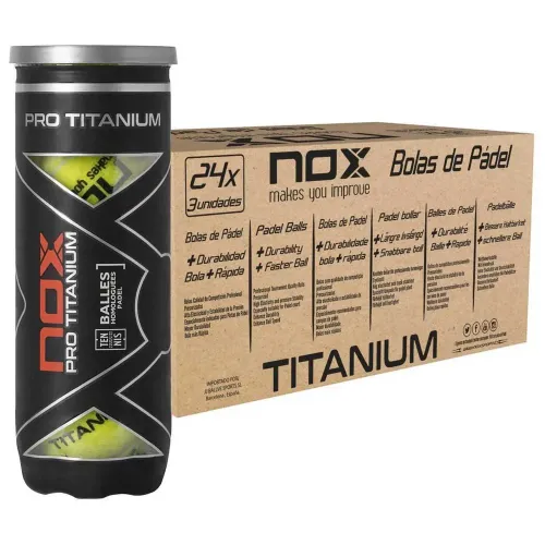 NOX Pro Titanium 빠델 볼 상자 6138692169