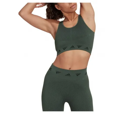 아디다스 Aeroknit Light Support 스포츠 브라 6138968768