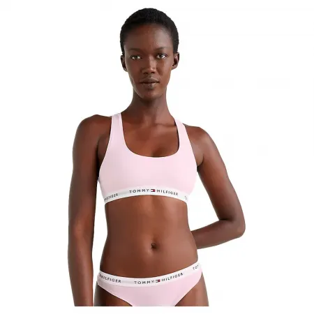 TOMMY HILFIGER Unlined lette 스포츠 브라 6139143822
