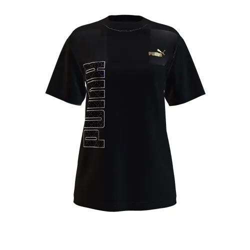 푸마 Power Logo Love 반팔 티셔츠 6139910894