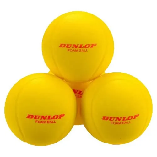 던롭 Training Foam 테니스 공 12 팩 6140040659