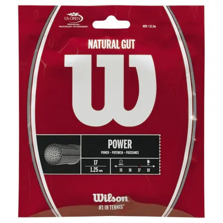윌슨 Natural Gut 17 12.2 m 테니스 거트 6140434249