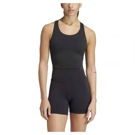 아디다스 All Me Long Line Bra 스포츠 탑 중간 지지력 6141125569