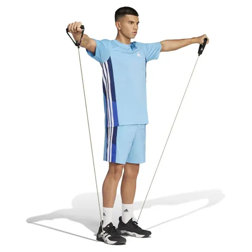 아디다스 Train Essentials Seasonal Colorblock 반팔 티셔츠 6141516912