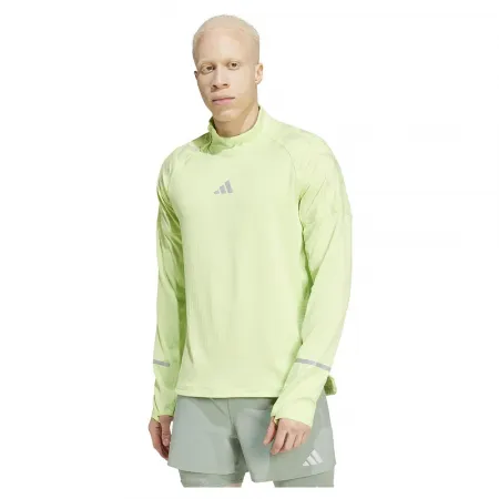 아디다스 Ultimate Hi Vis Reflective 하프 지퍼 스웨트셔츠 6141542561