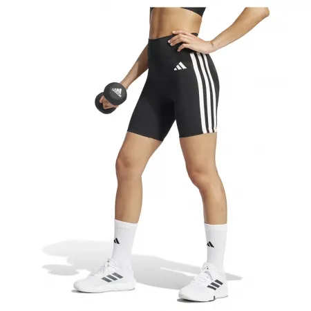 아디다스 Optime Essentials 3 Stripes 5in 짧은 레깅스 6141567023