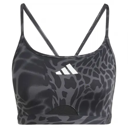 아디다스 Aeroreact 3 Stripes 스포츠 브라 로우 임팩트 6141585141