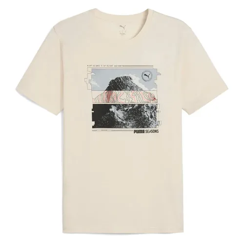 푸마 Graphics Seasons Uni 반팔 티셔츠 6141725588