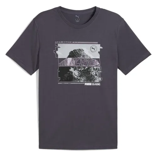 푸마 Graphics Seasons Uni 반팔 티셔츠 6141725589